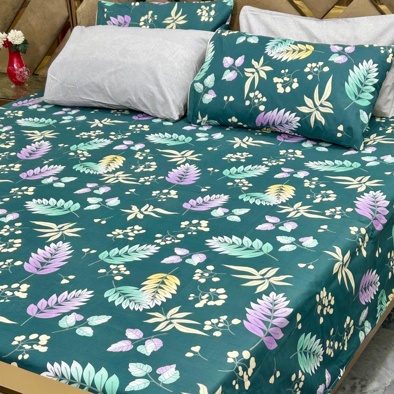 ⚜️ *5 PC Export Quality Pure Cotton Bedsheets* ⚜️