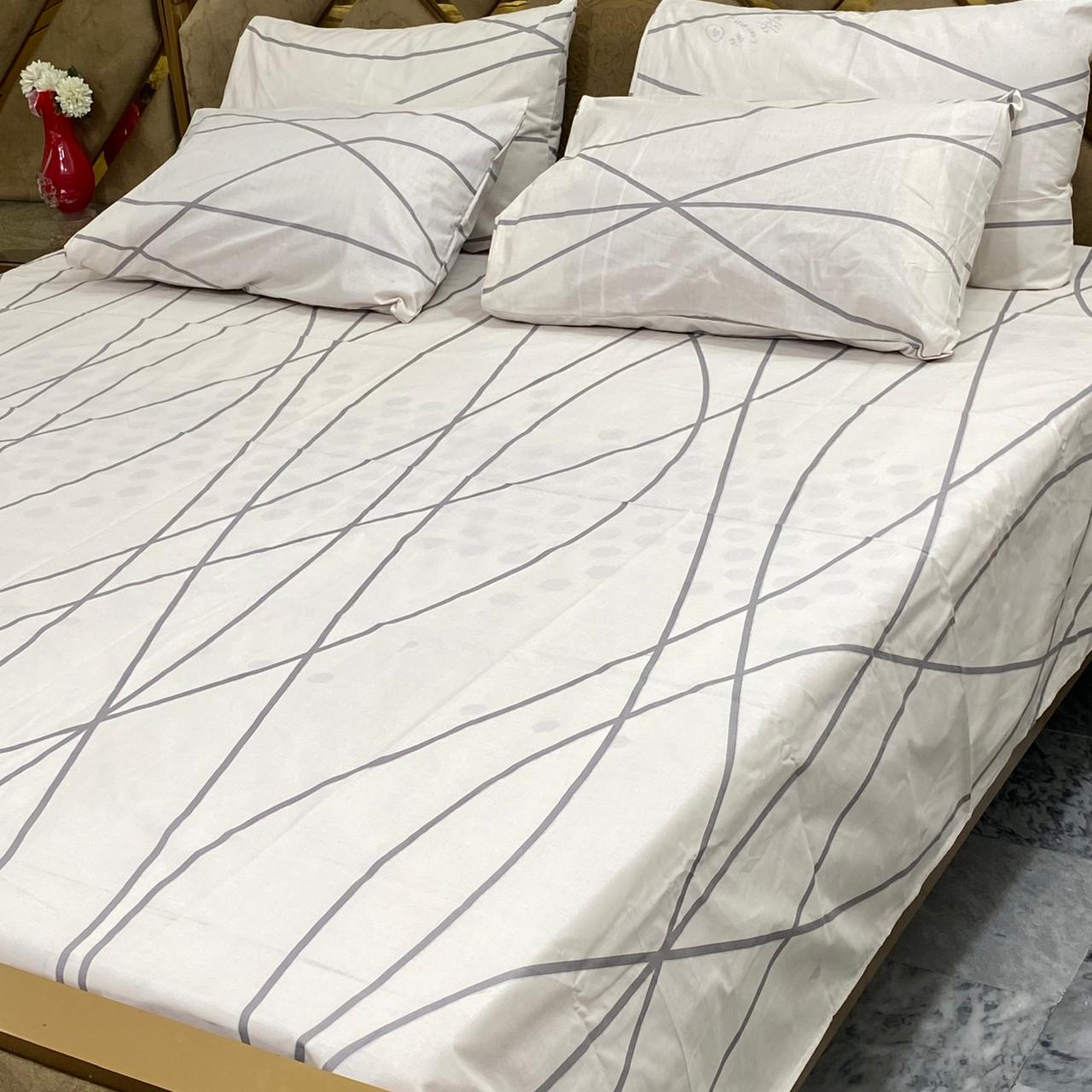 ⚜️ *5 PC Export Quality Pure Cotton Bedsheets* ⚜️