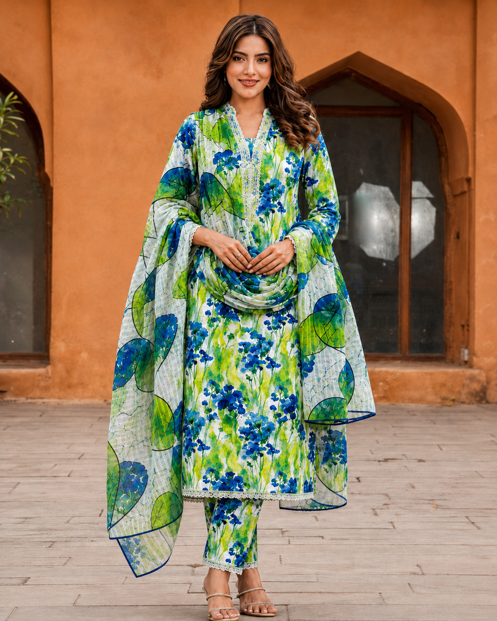 3Pc Printed Lawn Suits- (25 Design Available ) for Women (Unstitched)