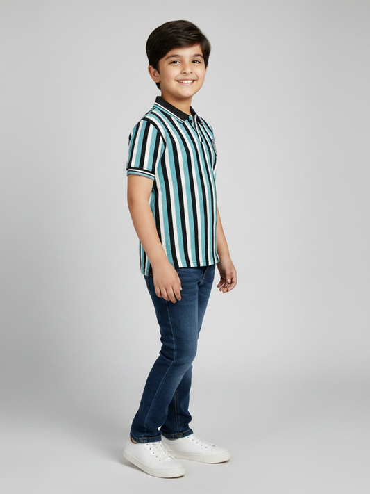 Tipping Collar Polo Shirt VP16-B
