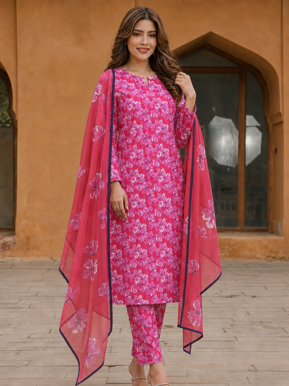 3Pc Printed Lawn Suits- (25 Design Available ) for Women (Unstitched)