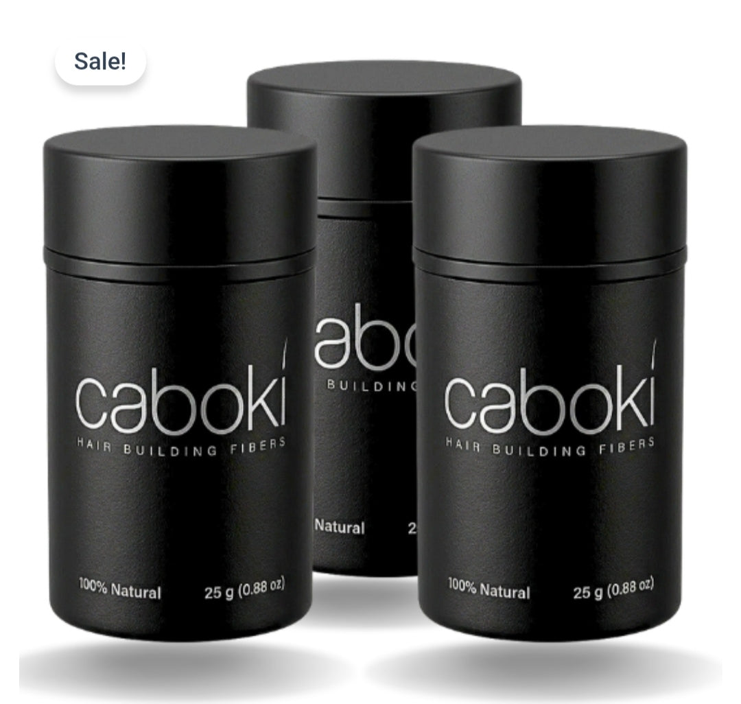 Caboki Hair Fibers 3-PCS