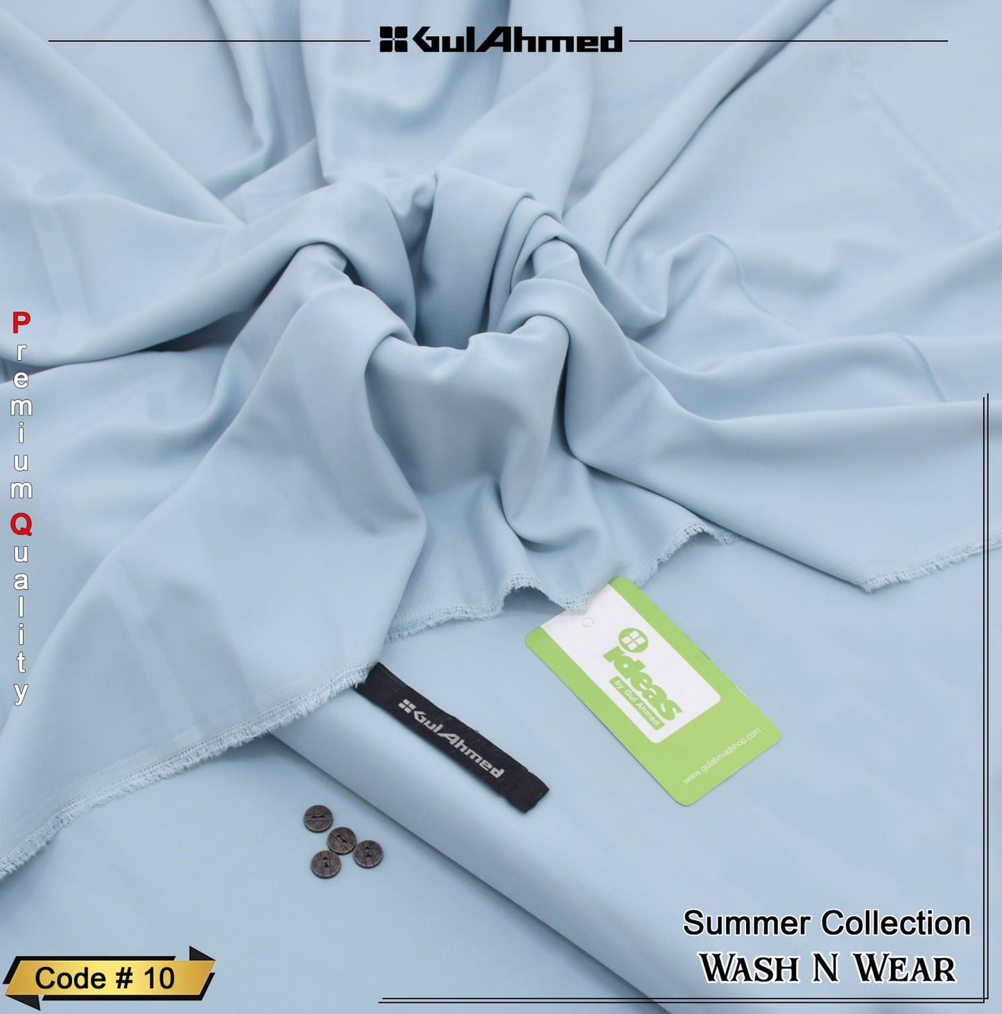 SUMMER COLLECTION (2026) BRAND Gull Ahmed Hard Cotton Suit 10 Colour