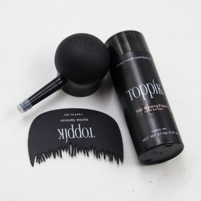 Toppik Hair Fibers +Applicater +Hairline Comb
