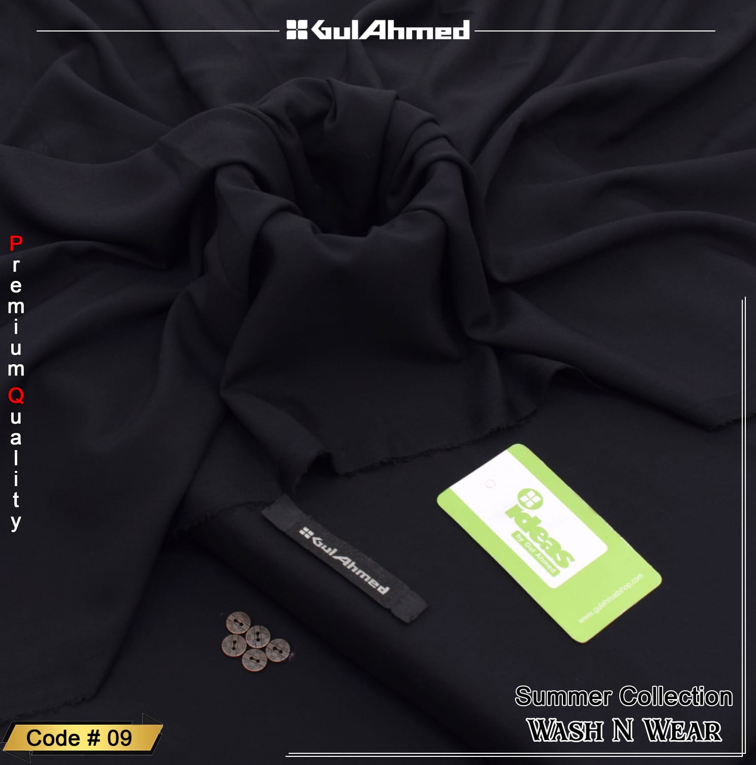 SUMMER COLLECTION (2026) BRAND Gull Ahmed Hard Cotton Suit 10 Colour