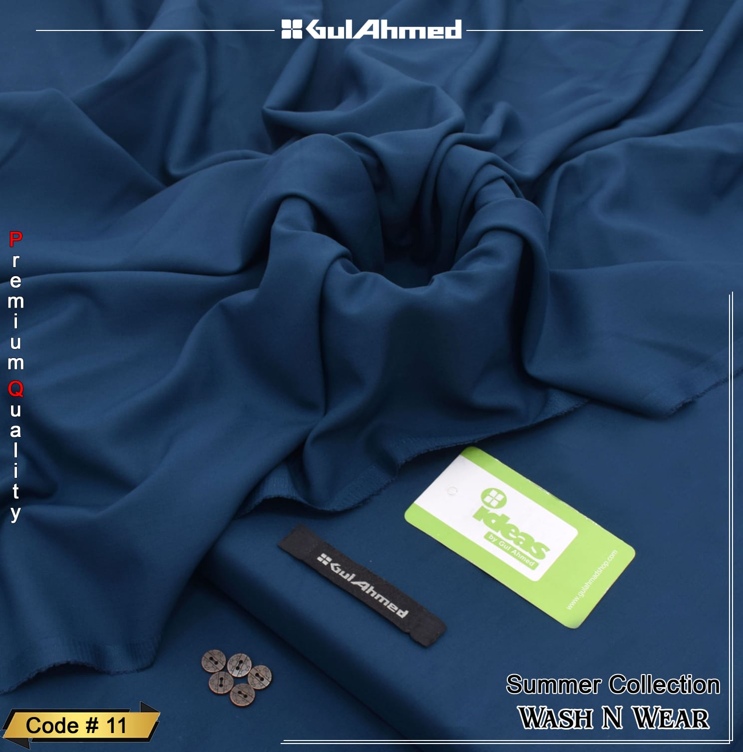 SUMMER COLLECTION (2026) BRAND Gull Ahmed Hard Cotton Suit 10 Colour