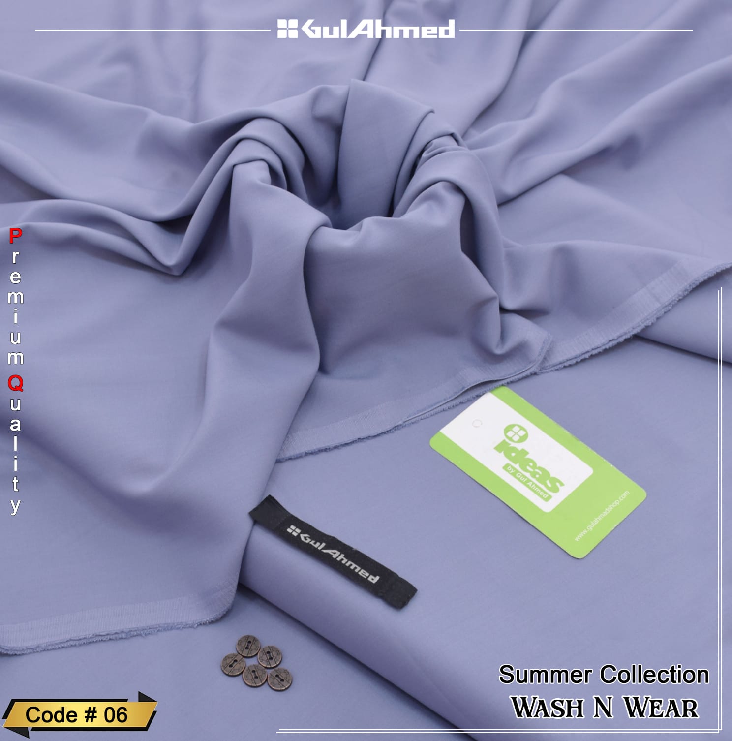 SUMMER COLLECTION (2026) BRAND Gull Ahmed Hard Cotton Suit 10 Colour