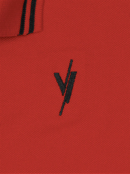 Tipping Collar Plain Polo Shirt VP11-F