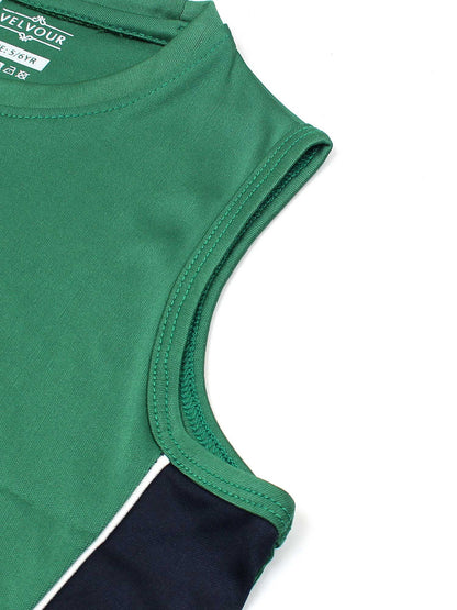 Sleeveless Tracksuit For Boys & Girls VST63-A