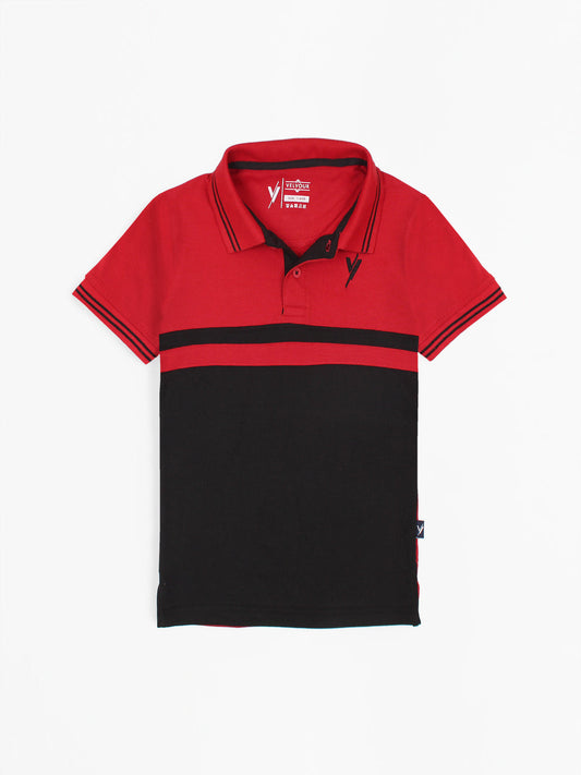 BOYS  HALF SLEEVE POLO