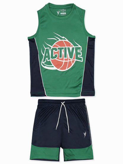 Sleeveless Tracksuit For Boys & Girls VST63-A