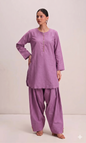 Farshi Shalwar Plain Solid two peice (STITCHED)( 6 Different Colour Available )