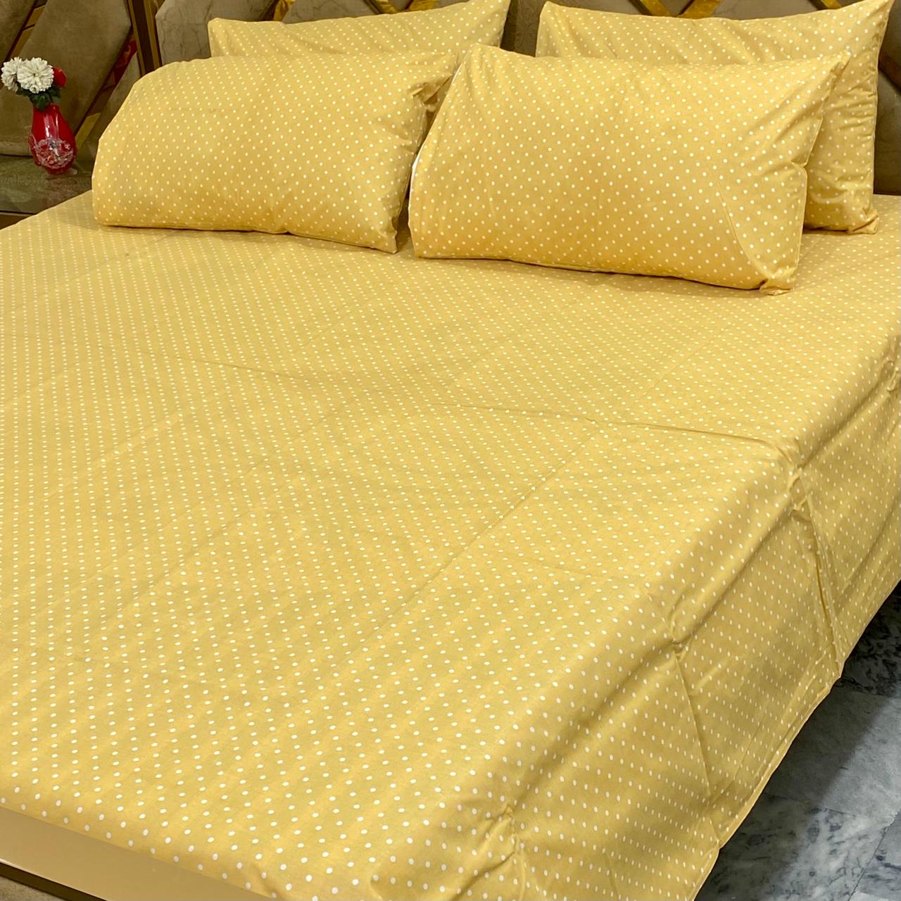 ⚜️ *5 PC Export Quality Pure Cotton Bedsheets* ⚜️