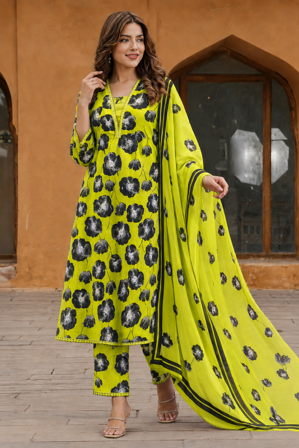 3Pc Printed Lawn Suits- (25 Design Available ) for Women (Unstitched)