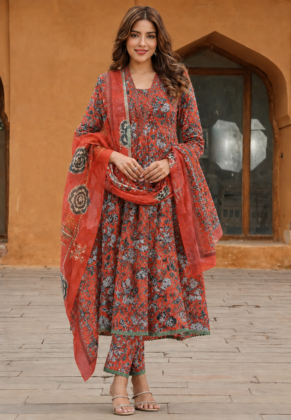 3Pc Printed Lawn Suits- (25 Design Available ) for Women (Unstitched)