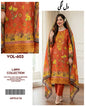 Dil Lagi - 3-Piece Embroidered Bana Dora Lawn Suit(Unstitched)