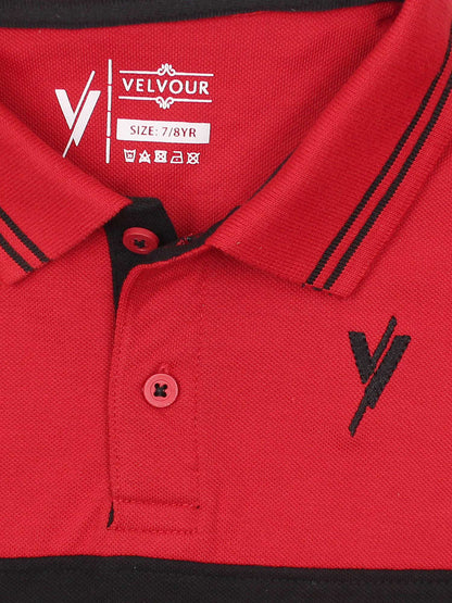 BOYS  HALF SLEEVE POLO