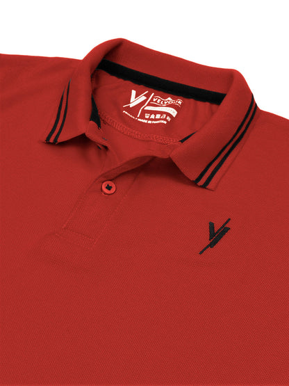 Tipping Collar Plain Polo Shirt VP11-F
