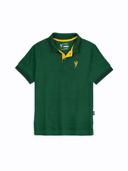 Tipping Collar Plain Polo Shirt VP11-I