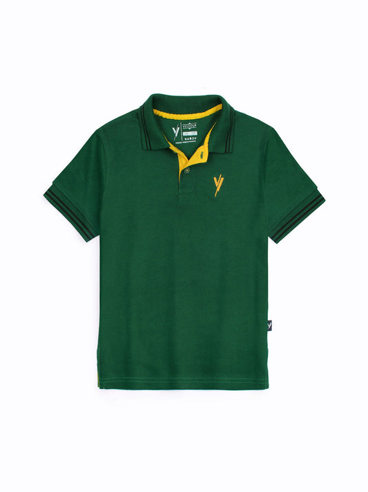 Tipping Collar Plain Polo Shirt VP11-I
