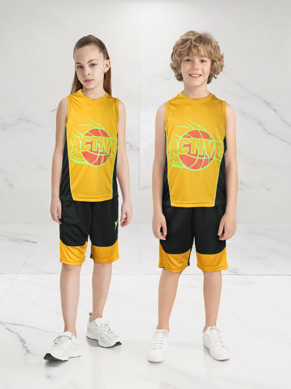 Sleeveless Tracksuit For Boys & Girls VST63-A