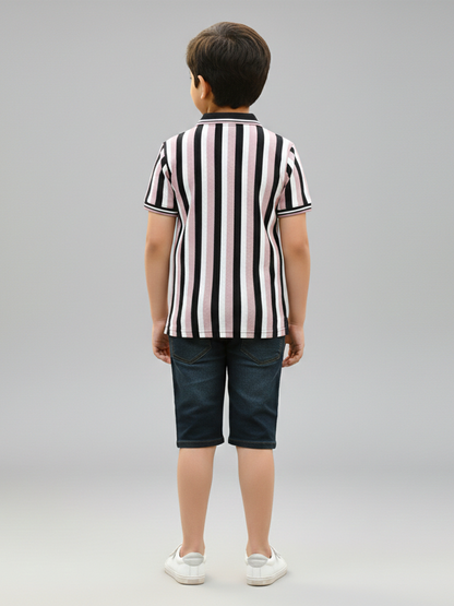 Tipping Collar Polo Shirt VP16-C