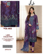 Dil Lagi - 3-Piece Embroidered Bana Dora Lawn Suit(Unstitched)