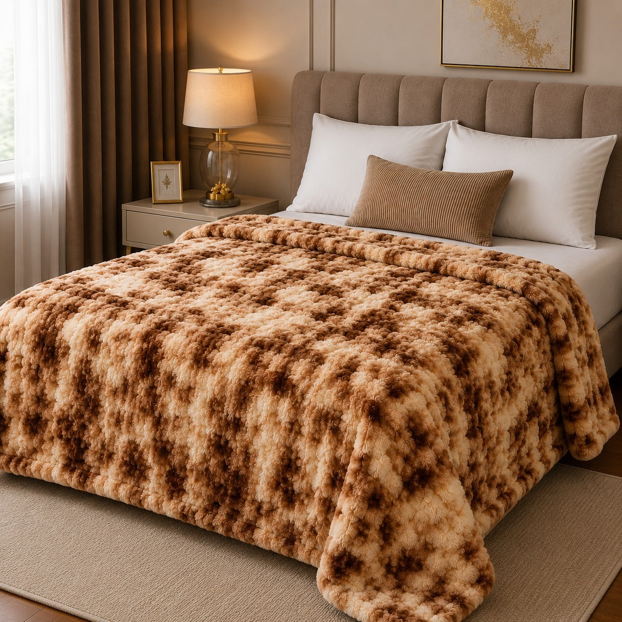 🔥 Premium Soft Bubble AC Blanket 🔥