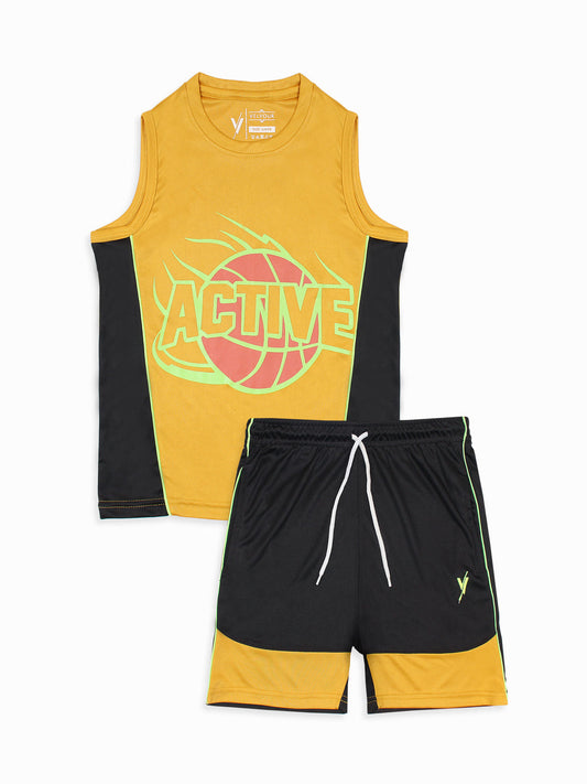 Sleeveless Tracksuit For Boys & Girls VST63-A