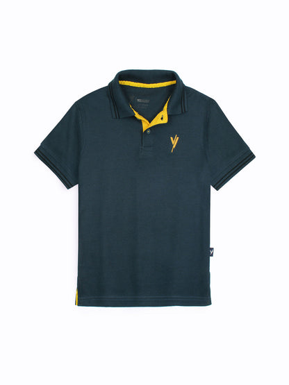 Tipping Collar Plain Polo Shirt VP11-G