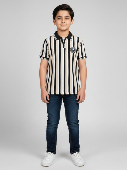 Tipping Collar Polo Shirt VP16-A
