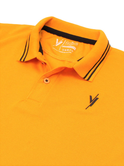 Tipping Collar Plain Polo Shirt VP11-F