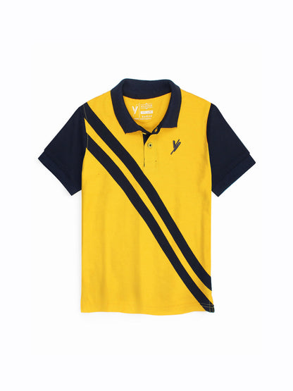 Tipping Collar Polo With Strip VP11-L