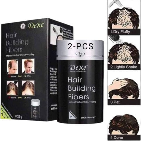 Dexe Hair Building Fibers (2pc offer)