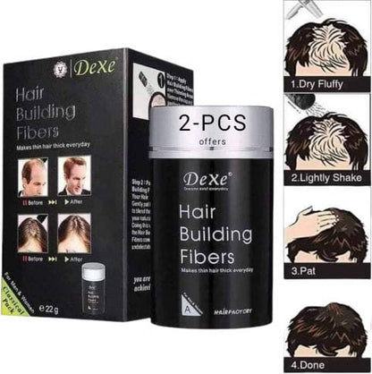 Dexe Hair Building Fibers (2pc offer)