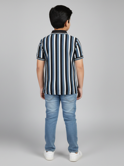 Tipping Collar Polo Shirt VP16-D