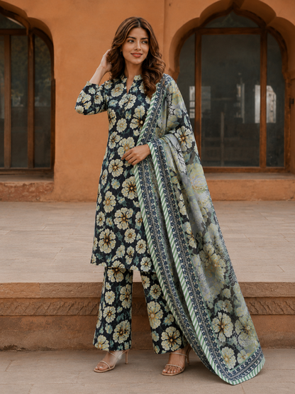 3Pc Printed Lawn Suits- (25 Design Available ) for Women (Unstitched)