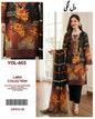 Dil Lagi - 3-Piece Embroidered Bana Dora Lawn Suit(Unstitched)