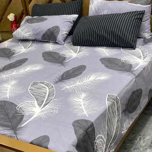 ⚜️ *5 PC Export Quality Pure Cotton Bedsheets* ⚜️