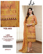 Dil Lagi - 3-Piece Embroidered Bana Dora Lawn Suit(Unstitched)