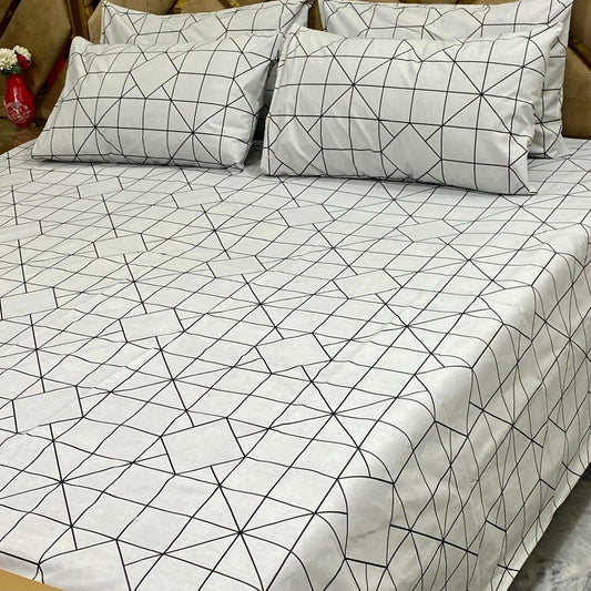 ⚜️ *5 PC Export Quality Pure Cotton Bedsheets* ⚜️