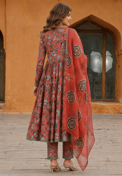 3Pc Printed Lawn Suits- (25 Design Available ) for Women (Unstitched)