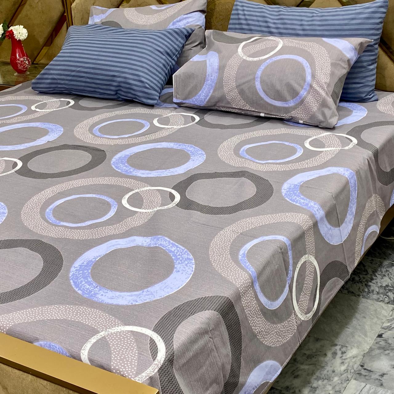 ⚜️ *5 PC Export Quality Pure Cotton Bedsheets* ⚜️