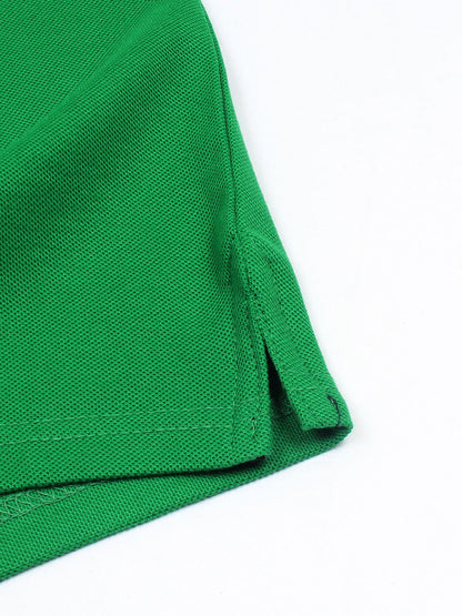 Tipping Collar Plain Polo Shirt VP11-j